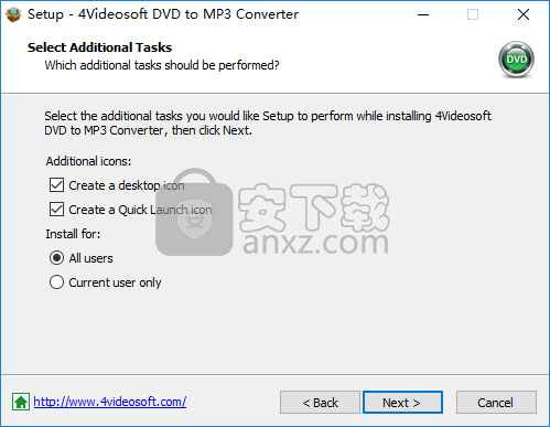 4Videosoft DVD to MP3 Converter(DVD转MP3转换器)