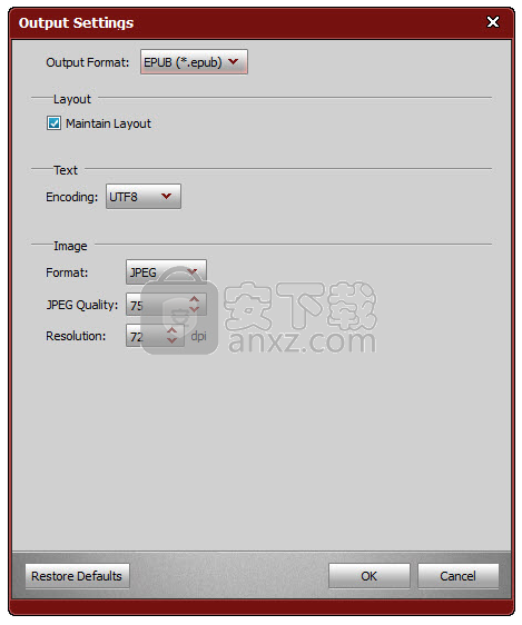 4Videosoft PDF to ePub Maker(pdf转epub转换器)