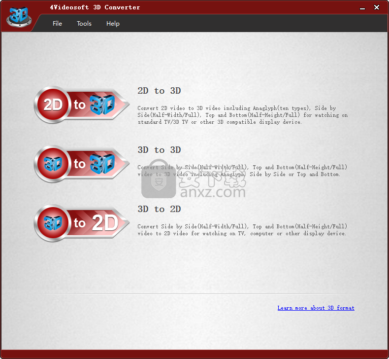 4Videosoft 3D Converter(3D视频转换器)