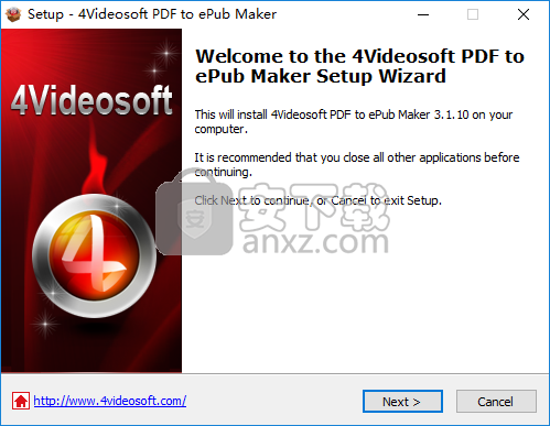 4Videosoft PDF to ePub Maker(pdf转epub转换器)