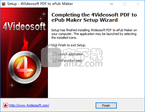4Videosoft PDF to ePub Maker(pdf转epub转换器)