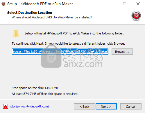 4Videosoft PDF to ePub Maker(pdf转epub转换器)