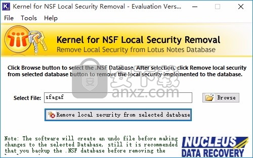 Kernel for NSF Local Security Removal(文件管理工具)