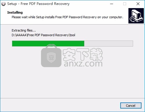 Free PDF Password Recovery(PDF文件密码找回工具)