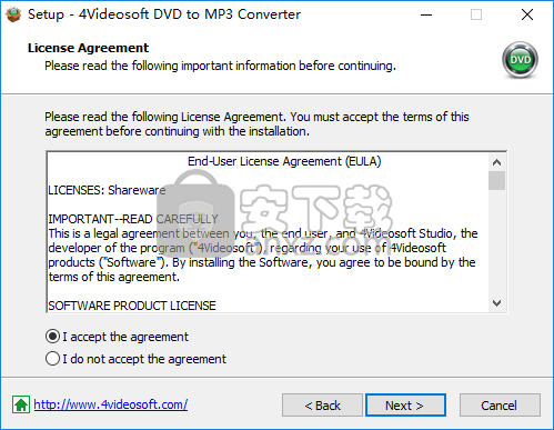 4Videosoft DVD to MP3 Converter(DVD转MP3转换器)