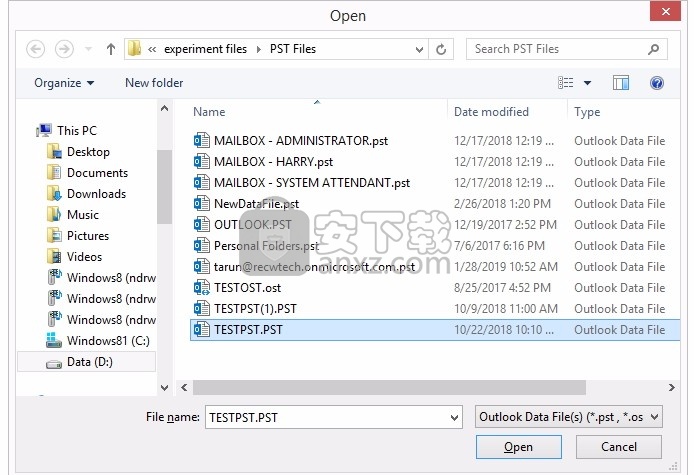 Import PST to Office 365(文件传输与管理工具)