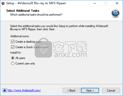 4Videosoft Blu-ray to MP3 Ripper(蓝光转mp3软件)