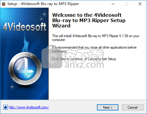 4Videosoft Blu-ray to MP3 Ripper(蓝光转mp3软件)