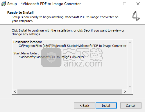 4Videosoft PDF to Image Converter(PDF转图片转换器)