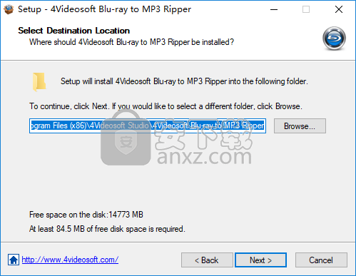 4Videosoft Blu-ray to MP3 Ripper(蓝光转mp3软件)