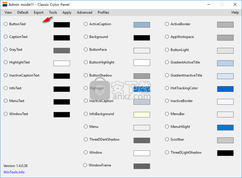 Classic Color Panel(win10系统窗口颜色更改工具)