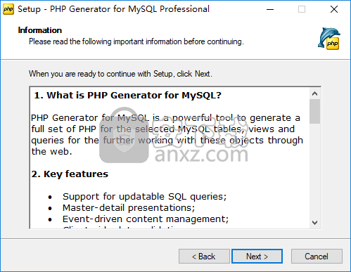 PHP Generator for MySQL Professional(PHP代码生成器)