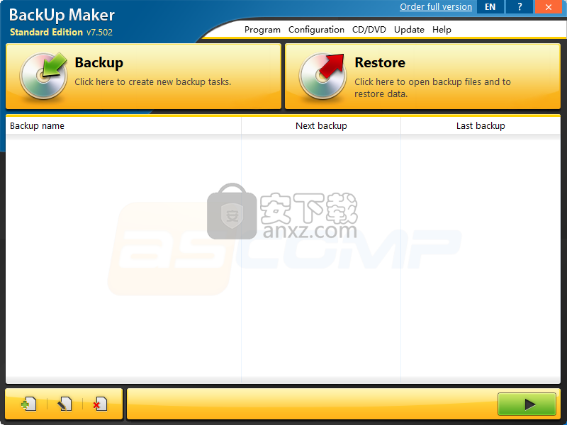 BackUp Maker Standard Edition(数据备份工具)