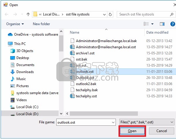 SysTools Outlook Deleted Items Recovery下载