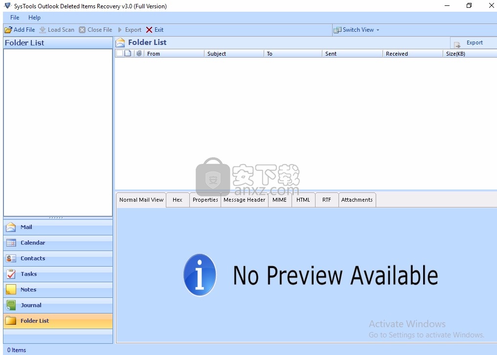 SysTools Outlook Deleted Items Recovery下载