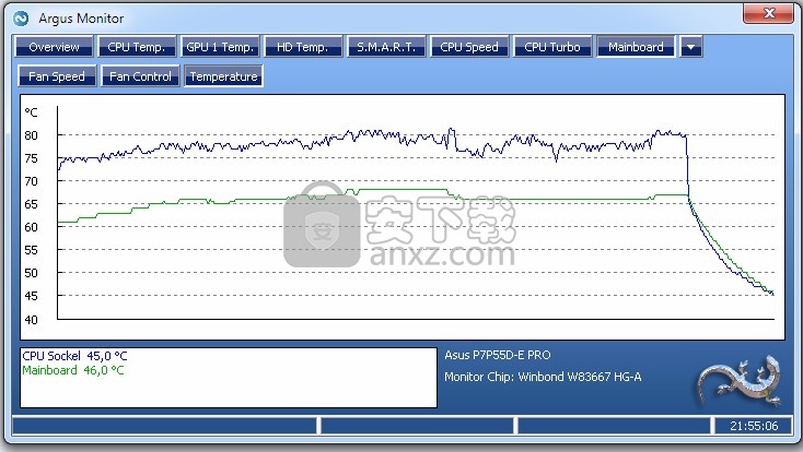 argus monitor(硬件温度检测软件)