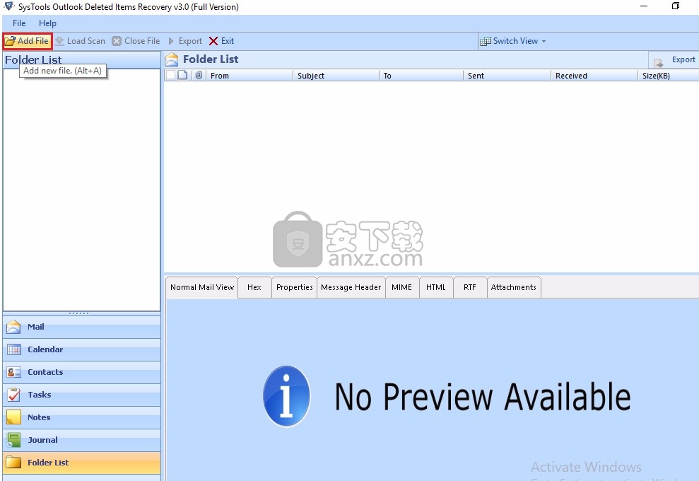 SysTools Outlook Deleted Items Recovery下载