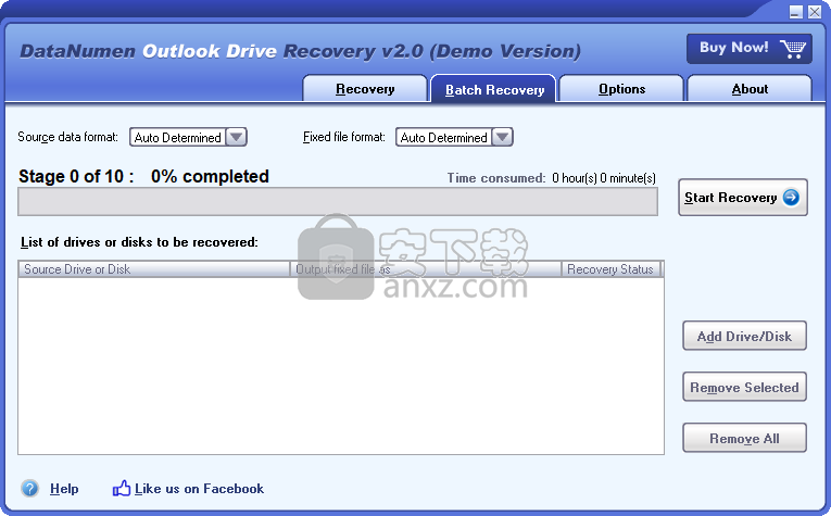 DataNumen Outlook Drive Recovery(Outlook数据恢复软件)