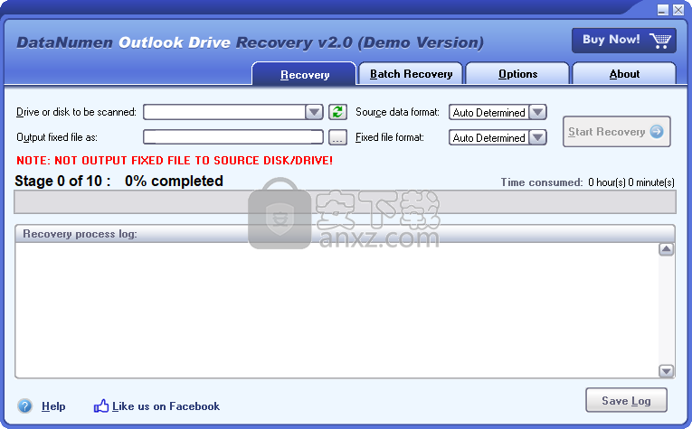 DataNumen Outlook Drive Recovery(Outlook数据恢复软件)