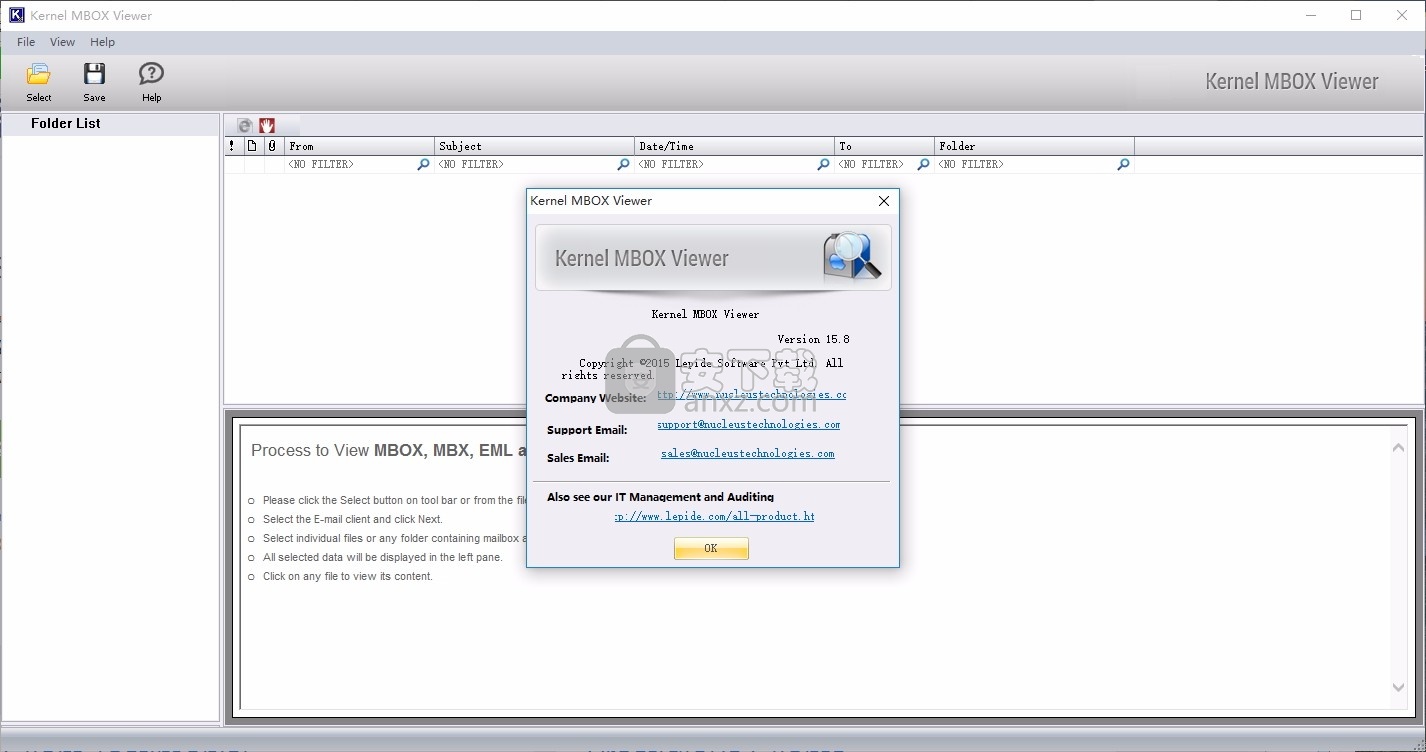 Kernel MBOX Viewer(MBOX文件浏览工具)