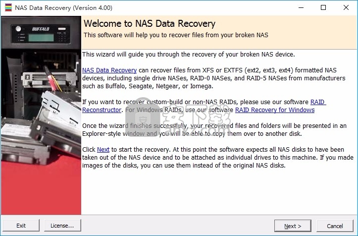 NAS Data Recovery(NAS数据恢复工具)