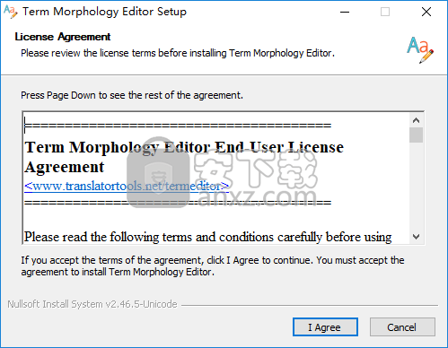 TransTools Term Morphology Editor(术语形态编辑器)