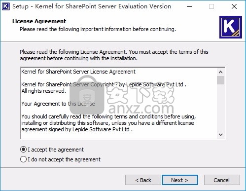 Kernel for SharePoint Server Recovery(文件恢复)