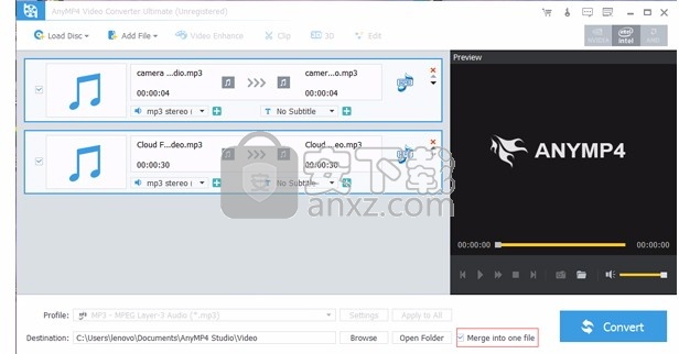 AnyMP4 Audio Converter(音频转换器)