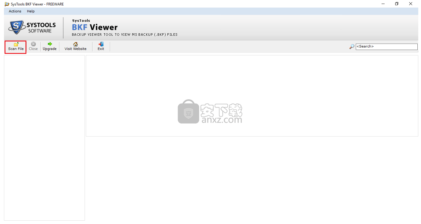 SysTools BKF Viewer(BKF文件查看器)