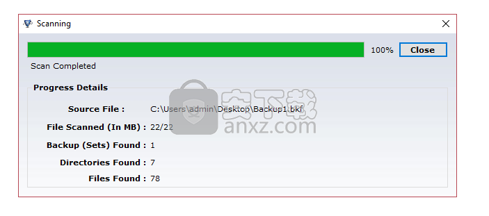 SysTools BKF Viewer(BKF文件查看器)
