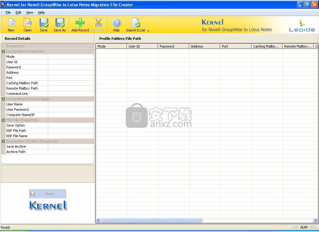 GroupWise to Lotus Notes(文件迁移与转换工具)