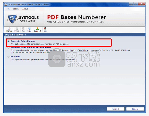 SysTools PDF Bates Numberer(PDF贝茨编号添加工具)