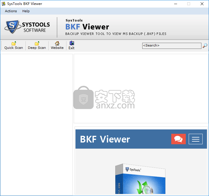 SysTools BKF Viewer(BKF文件查看器)