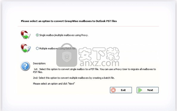 GroupWise to Outlook(电子邮件传输与转换工具)