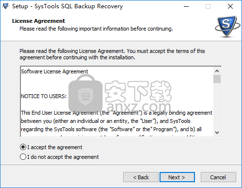 SysTools SQL Backup Recovery(SQL数据库备份恢复工具)