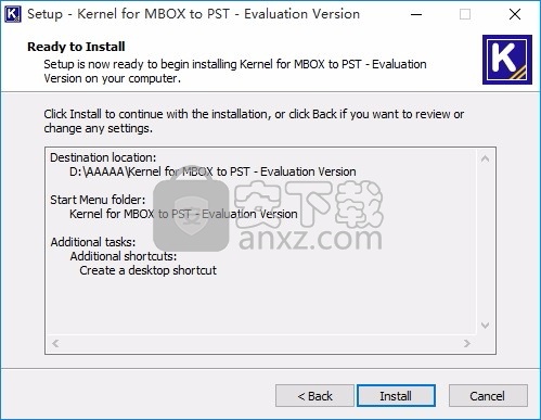 Kernel Thunderbird Mail Backup(数据备份工具)