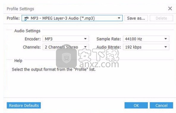 AnyMP4 Audio Converter(音频转换器)