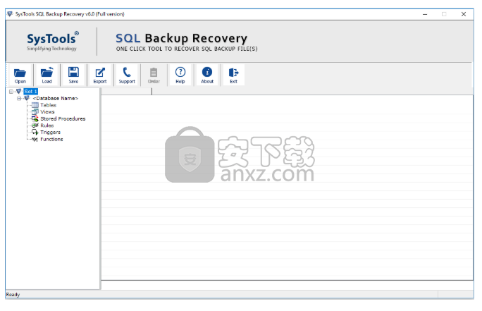 SysTools SQL Backup Recovery(SQL数据库备份恢复工具)