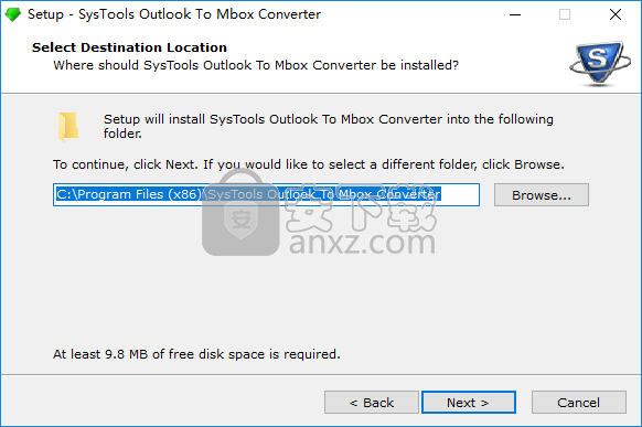 SysTools Outlook to MBOX(Outlook转Mbox转换器)