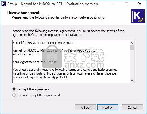 Kernel Thunderbird Mail Backup(数据备份工具)