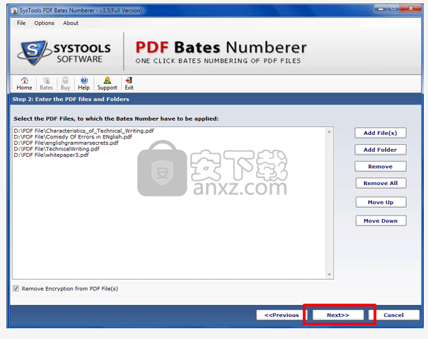 SysTools PDF Bates Numberer(PDF贝茨编号添加工具)