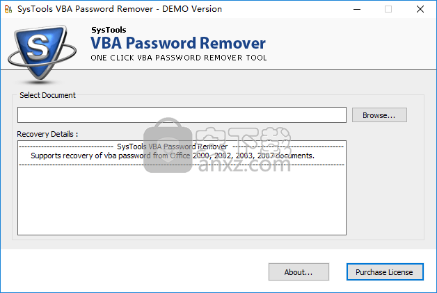SysTools VBA Password Remover(VBA密码移除工具)
