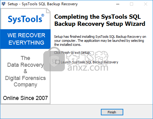 SysTools SQL Backup Recovery(SQL数据库备份恢复工具)