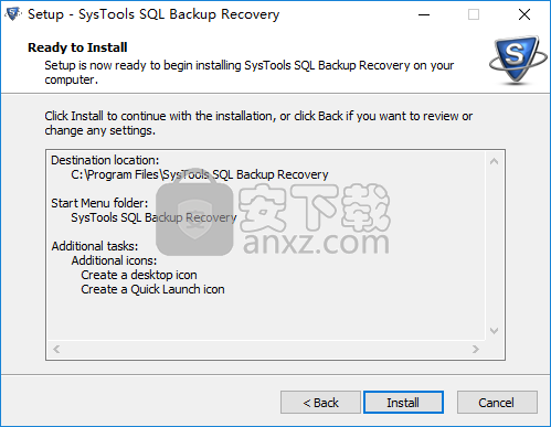 SysTools SQL Backup Recovery(SQL数据库备份恢复工具)