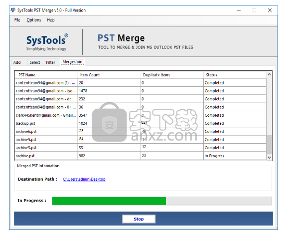 SysTools PST Merge(PST文件合并工具)