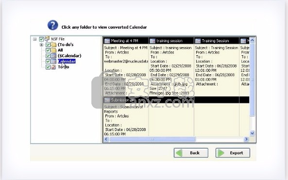 Notes Calendar to Outlook(NSF日历转换工具)