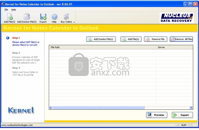 Notes Calendar to Outlook(NSF日历转换工具)