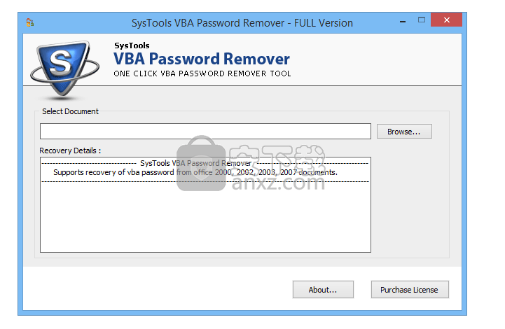 SysTools VBA Password Remover(VBA密码移除工具)