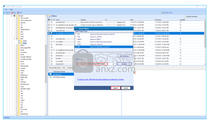 SysTools EML to NSF Converter(EML转NSF转换器)