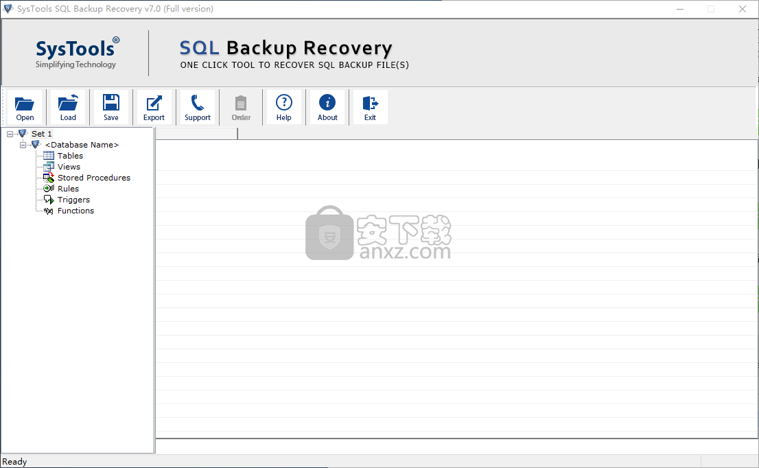 SysTools SQL Backup Recovery(SQL数据库备份恢复工具)